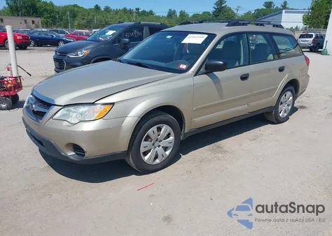 2008 Subaru Outback из США, поврежденный, VIN 4S4BP60C687321783